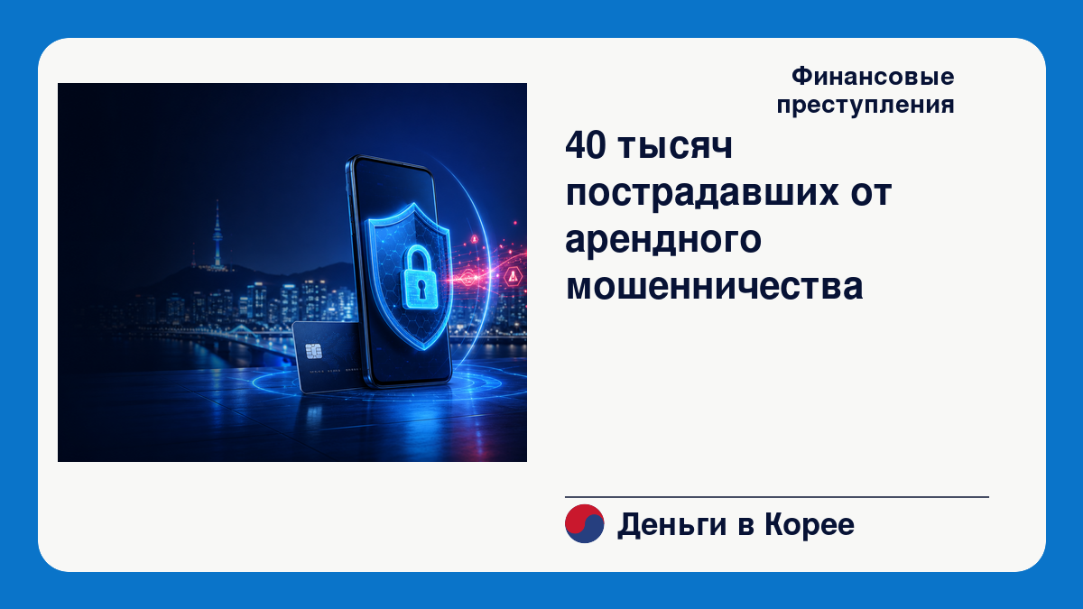 Число пострадавших от мошенничества с арендой жилья в Корее превысило 40 тысяч